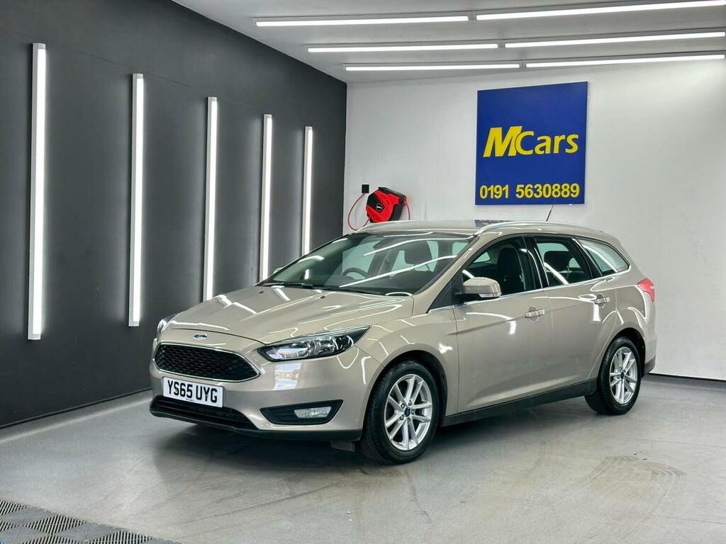 Ford Focus Estate 1.6 Zetec Powershift Euro 6 201565 YS65UYG Silver #6