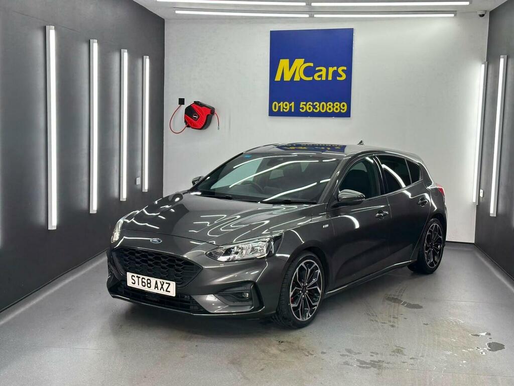 Ford Focus Hatchback 1.5 Ecoblue St-line X Euro 6 Ss ST68AXZ Grey #3