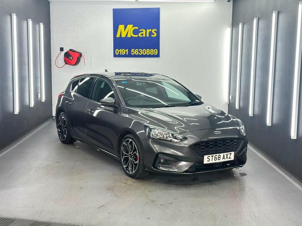 Ford Focus Hatchback 1.5 Ecoblue St-line X Euro 6 Ss ST68AXZ Grey #4
