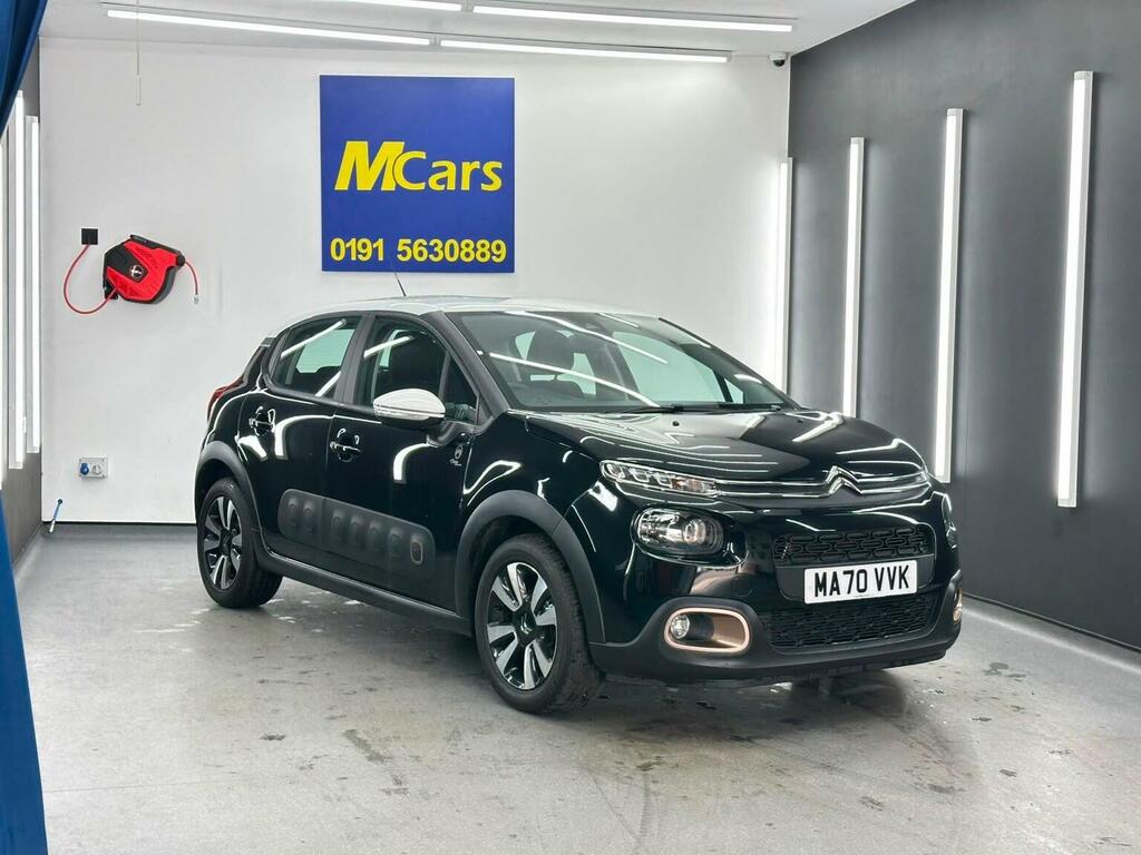 Citroen C3 Hatchback 1.2 Puretech Origins Euro 6 Ss 2 MA70VVK Black #3