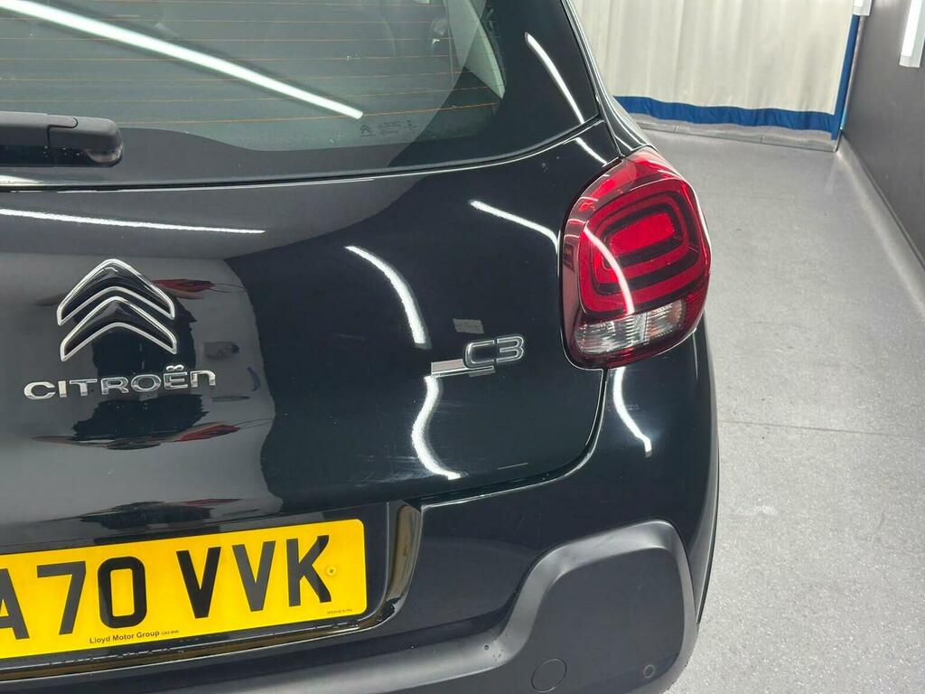 Citroen C3 Hatchback 1.2 Puretech Origins Euro 6 Ss 2 MA70VVK Black #6