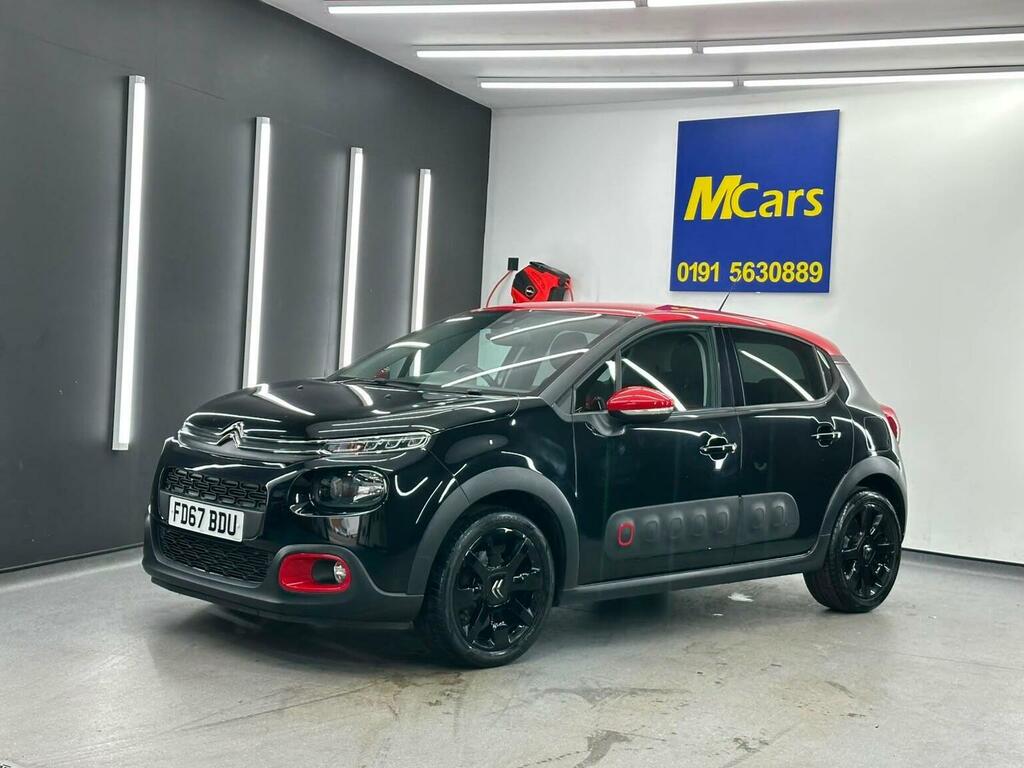 Citroen C3 Hatchback 1.2 Puretech Flair Euro 6 Ss 201 Black