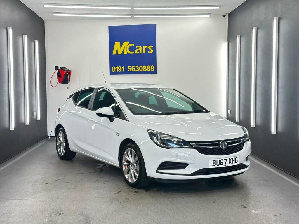Vauxhall Astra Hatchback 1.0I Turbo Ecotec Design Euro 6 Ss BU67KHG White #6