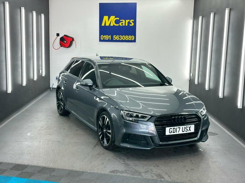 Audi A3 Hatchback 2.0 Tdi S Line Sportback S Tronic 6 GD17USX Grey #6
