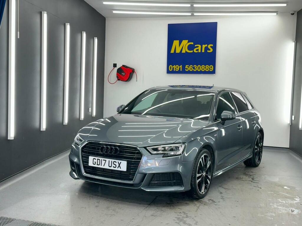 Audi A3 Hatchback 2.0 Tdi S Line Sportback S Tronic 6 GD17USX Grey #2
