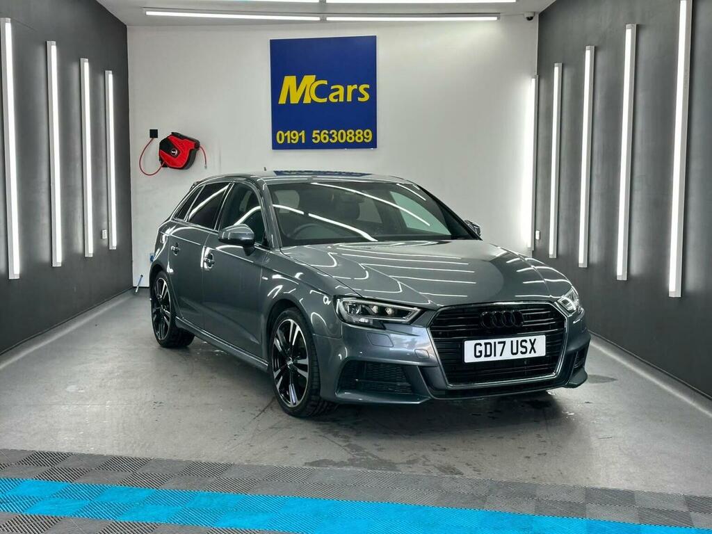 Audi A3 Hatchback 2.0 Tdi S Line Sportback S Tronic 6 GD17USX Grey #5