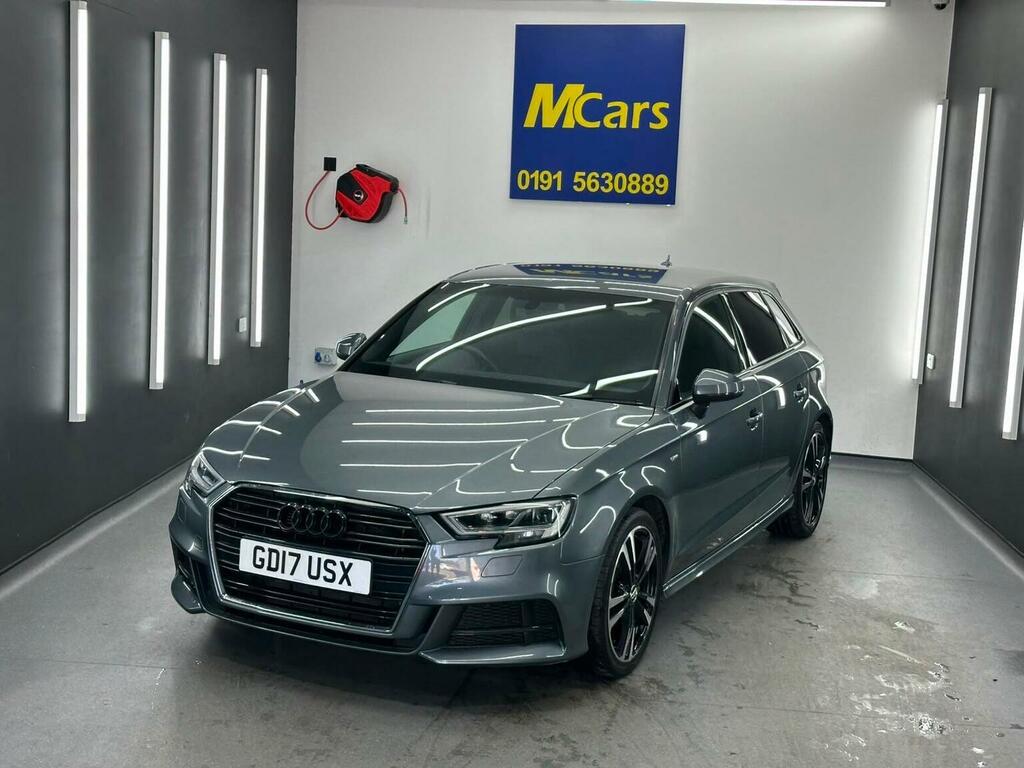 Audi A3 Hatchback 2.0 Tdi S Line Sportback S Tronic 6 GD17USX Grey #3