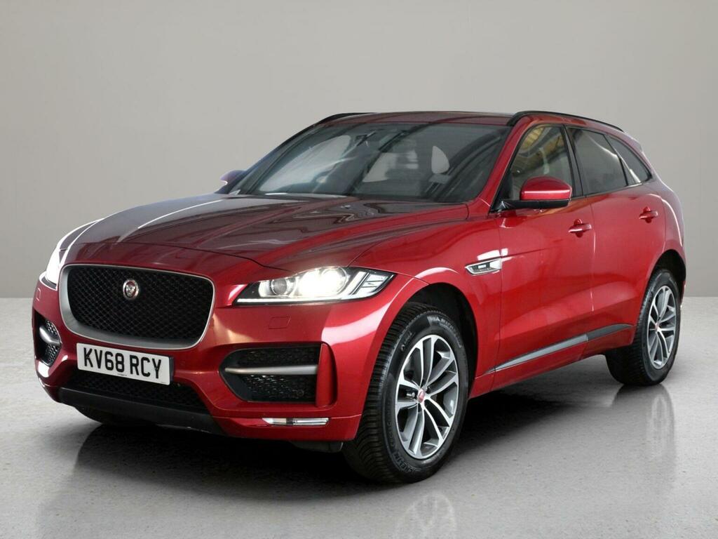Jaguar F-Pace 2.0 D240 R-sport Awd Euro 6 Ss Red #2