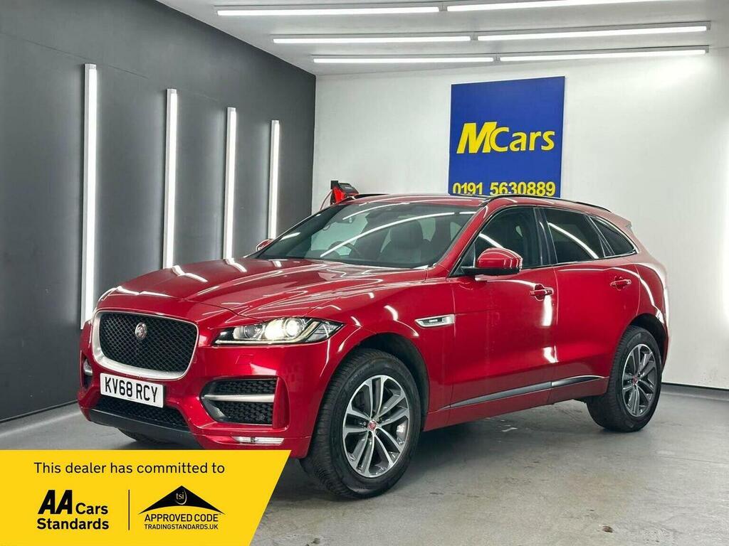 Jaguar F-Pace Suv 2.0 D240 R-sport Awd Euro 6 Ss 20 Red