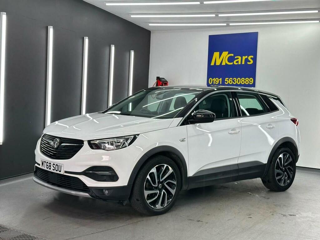 Vauxhall Grandland X Suv 1.2 Turbo Elite Nav Euro 6 Ss 201868 White