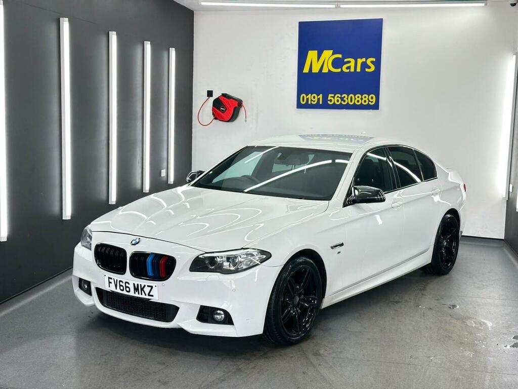 BMW 5 Series 2.0 520D M Sport Touring 188 Bhp Black #7