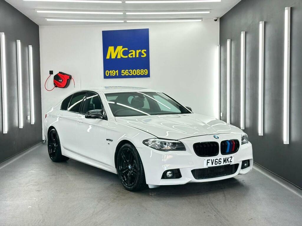 BMW 5 Series 2.0 520D M Sport Euro 6 Ss White #3
