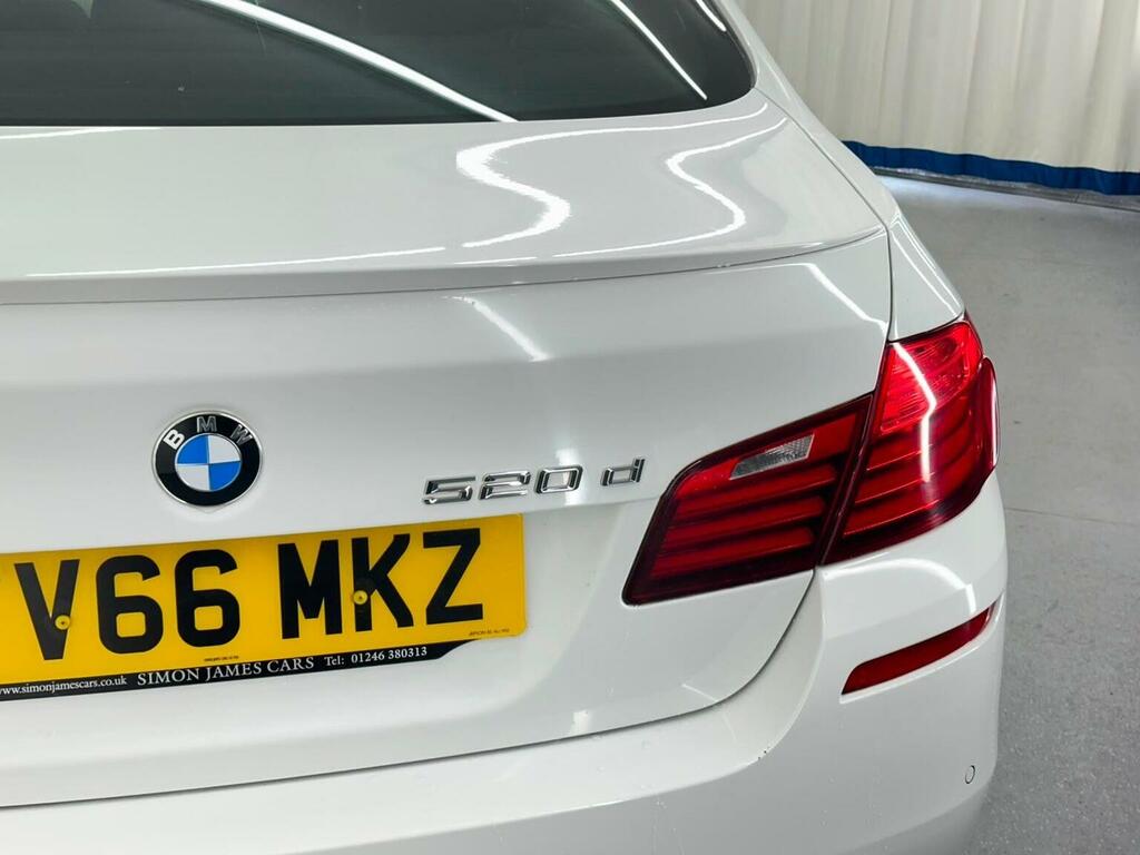 BMW 5 Series 2.0 520D M Sport Touring 188 Bhp Black #8