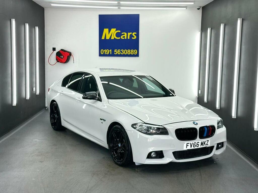 BMW 5 Series 2.0 520D M Sport Euro 6 Ss White #6