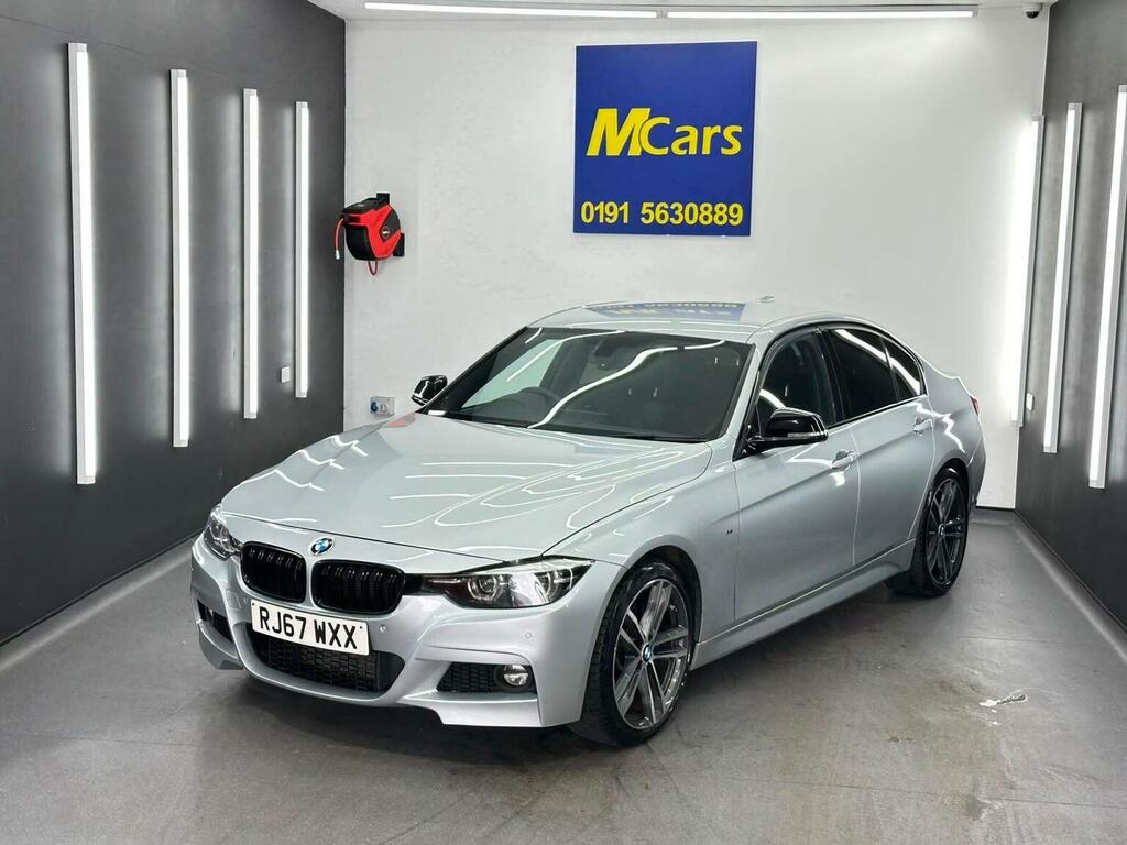 BMW 3 Series Saloon 2.0 320D M Sport Shadow Edition Euro 6 RJ67WXX Silver #3