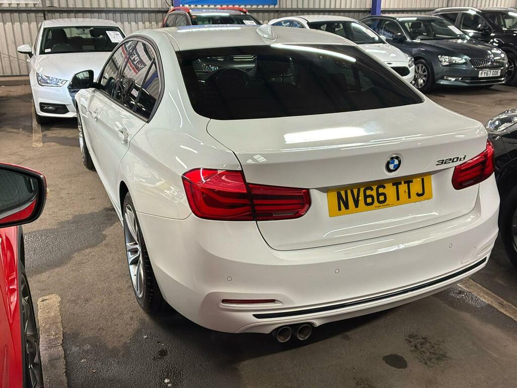 BMW 3 Series 2.0 320D Sport Euro 6 Ss White #2