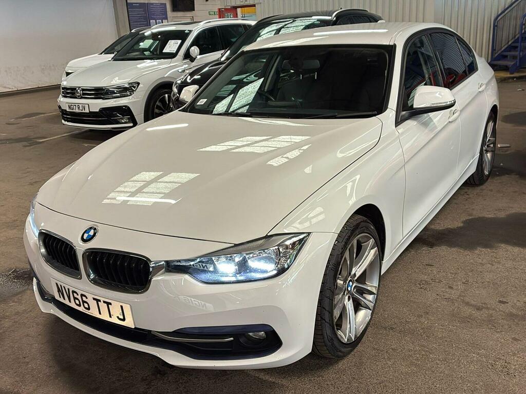 BMW 3 Series 2.0 320D Sport Euro 6 Ss White #4