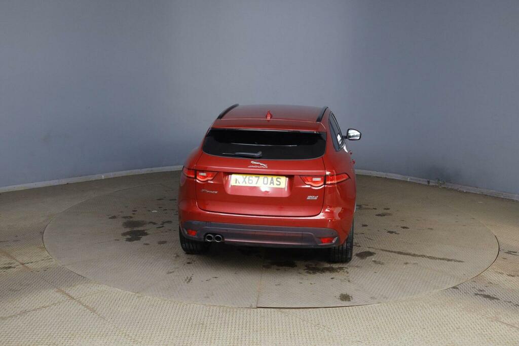 Jaguar F-Pace 2.0 D180 R-sport Awd Euro 6 Ss Red #4