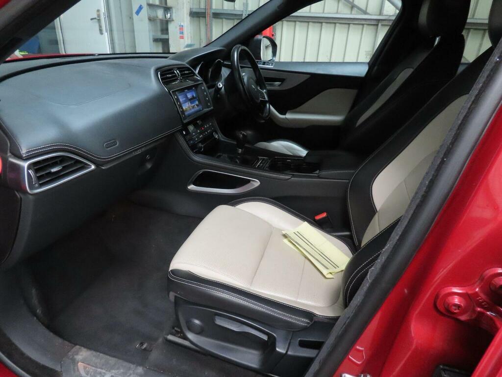 Jaguar F-Pace 2.0 D180 R-sport Awd Euro 6 Ss Red #3