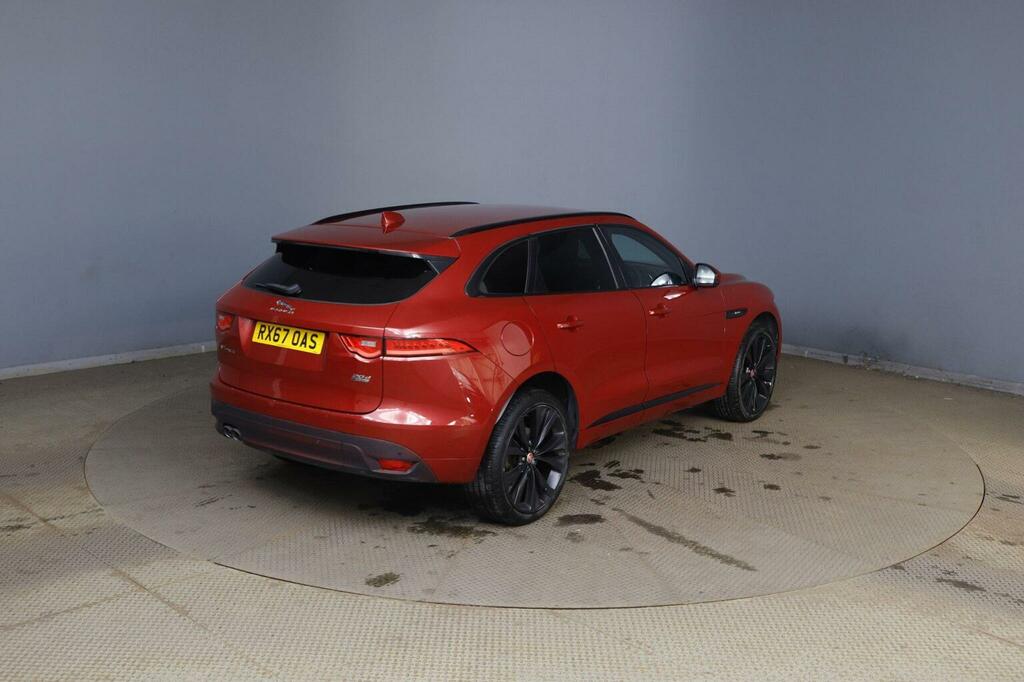 Jaguar F-Pace 2.0 D180 R-sport Awd Euro 6 Ss Red #6