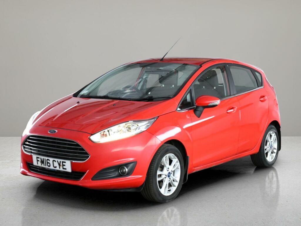 Ford Fiesta 1.0T Ecoboost Zetec Euro 6 Ss Red #4