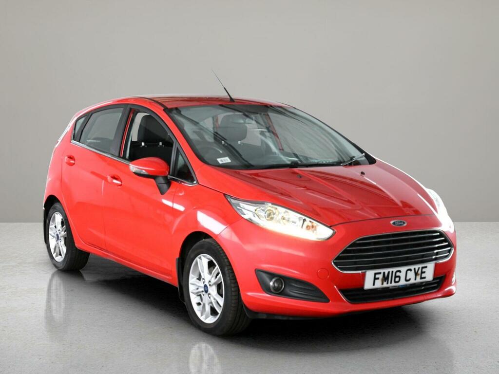 Ford Fiesta 1.0T Ecoboost Zetec Euro 6 Ss Red