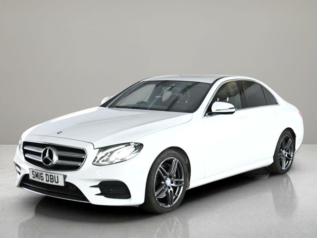 Mercedes-Benz E Class 2.0 E220d Amg Line G-tronic Euro 6 Ss White #2