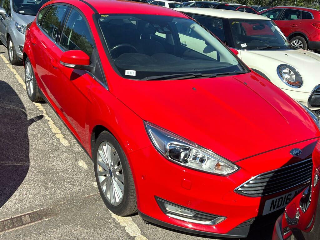 Ford Focus Hatchback 1.0T Ecoboost Titanium X Euro 6 Ss ND16NBX Red #2
