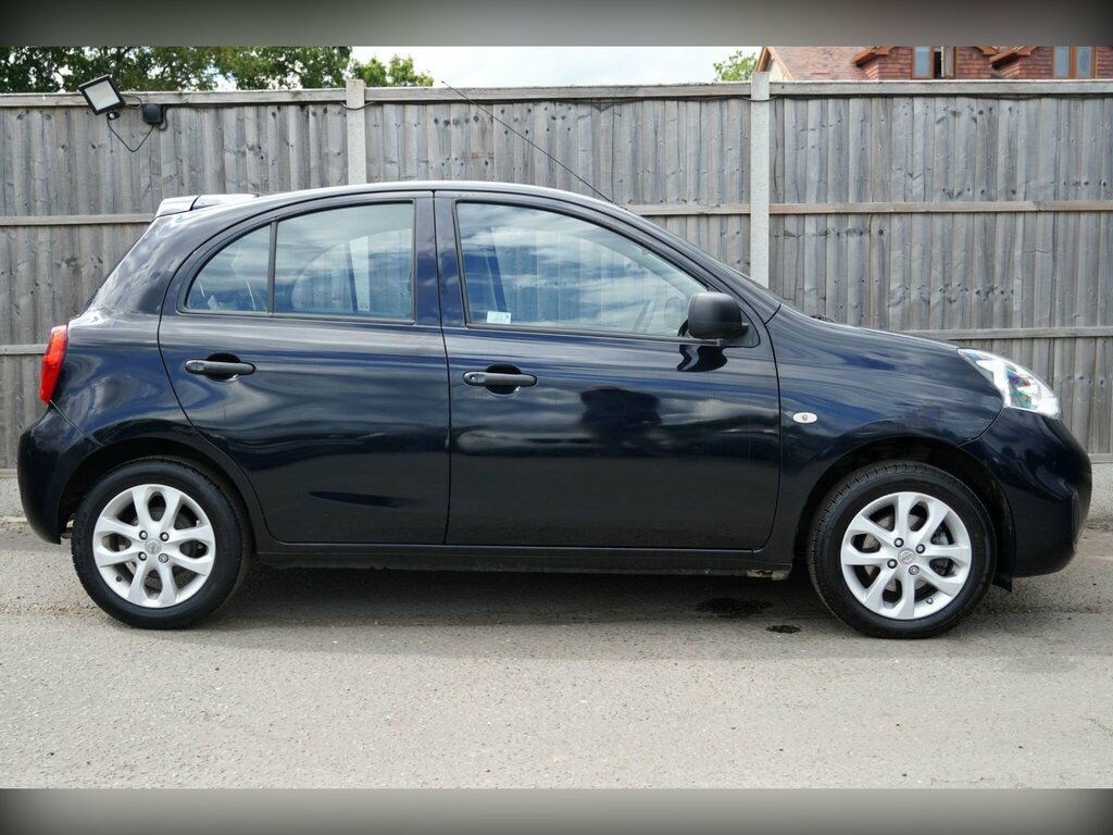 Nissan Micra 1.2 Acenta Cvt Euro 6 White #23