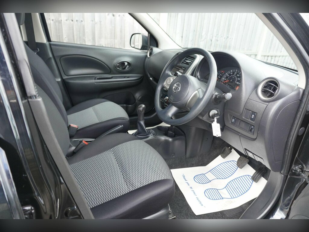 Nissan Micra 1.2 Acenta Cvt Euro 6 White #15