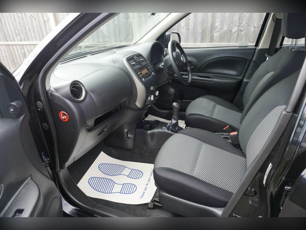 Nissan Micra 1.2 Acenta Cvt Euro 6 White #16