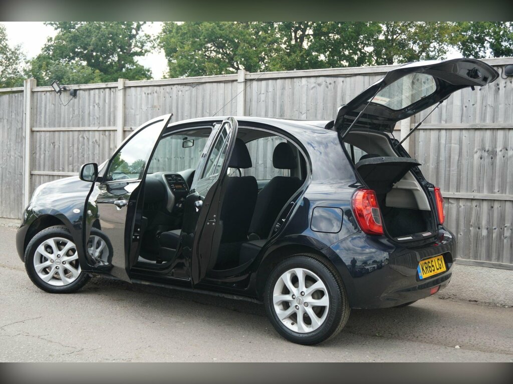 Nissan Micra 1.2 Acenta Cvt Euro 6 White #12