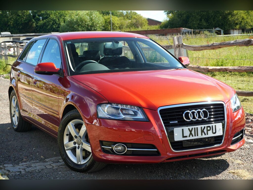 Audi A3 2.0 Tfsi Sport Sportback S Tronic Quatt Red #3