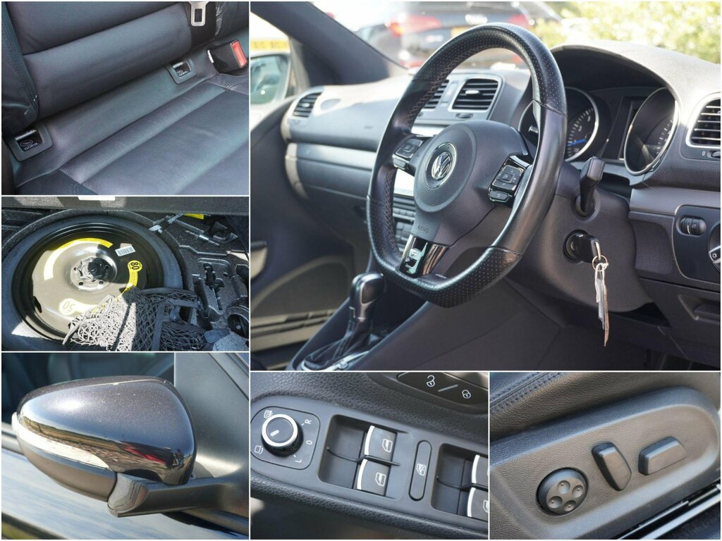 Volkswagen Golf 2.0 Tsi R Leather Hatchback Dsg 4Moti Black #6