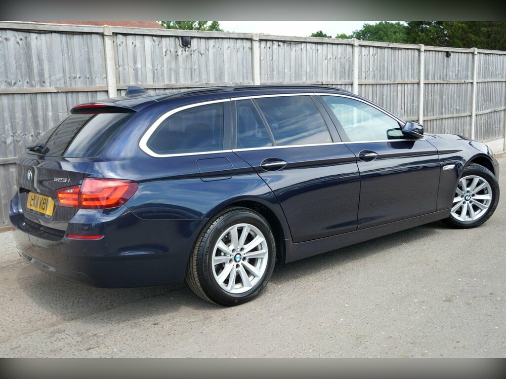 BMW 5 Series Estate 2.0 520D M Sport Touring Steptronic Euro 5 Grey #24