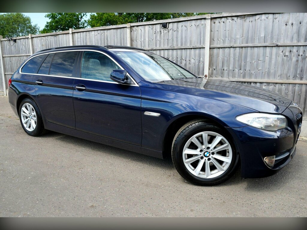 BMW 5 Series Estate 2.0 520D M Sport Touring Steptronic Euro 5 Grey #27