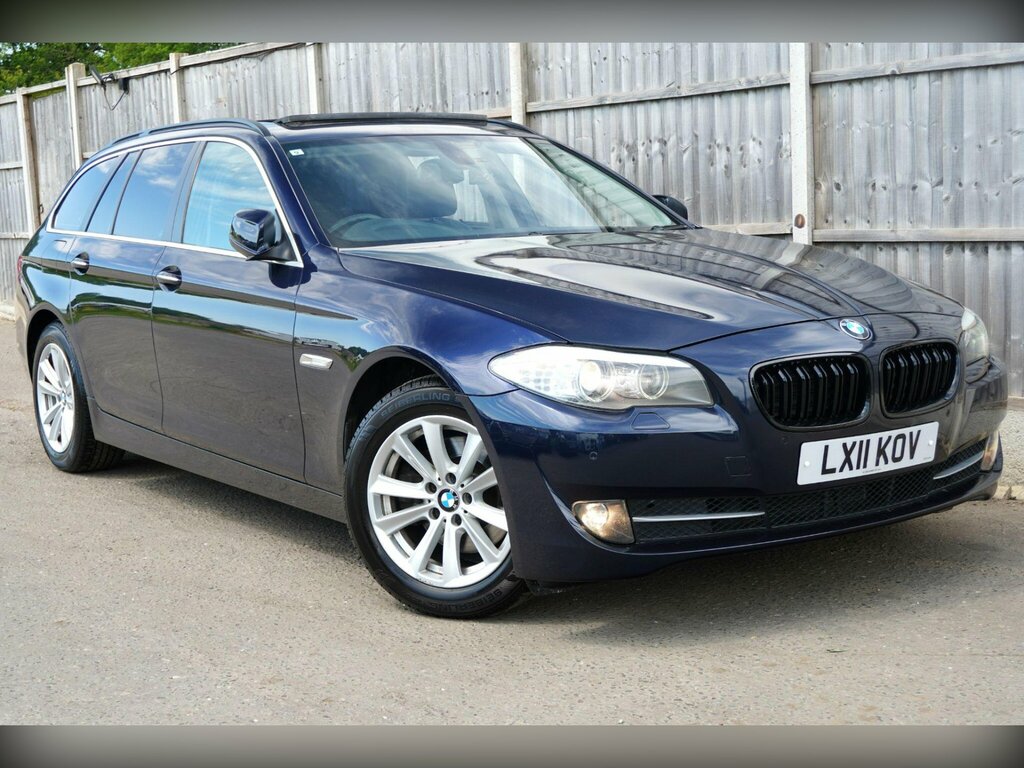 BMW 5 Series Estate 2.0 520D M Sport Touring Steptronic Euro 5 Grey #25
