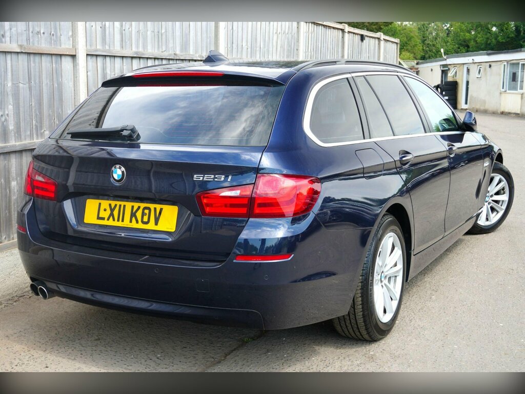 BMW 5 Series Estate 2.0 520D M Sport Touring Steptronic Euro 5 Grey #11