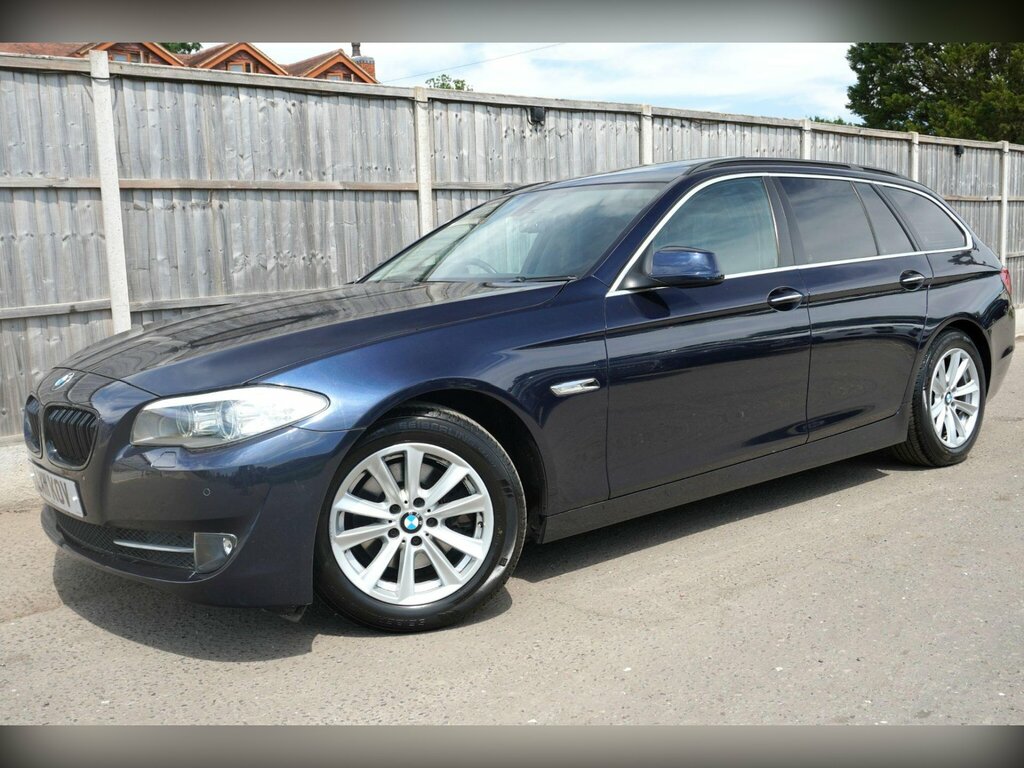 BMW 5 Series Estate 2.0 520D M Sport Touring Steptronic Euro 5 Grey #28