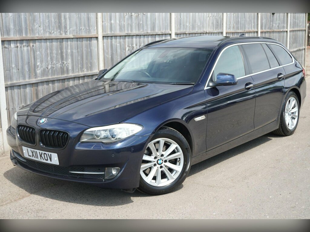 BMW 5 Series 2.5 523I Se Touring Steptronic Euro 4 Blue #4