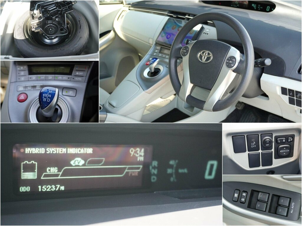 Toyota Prius 1.8 Vvt-h T3 Hatchback Hybrid Cvt Euro Silver #5