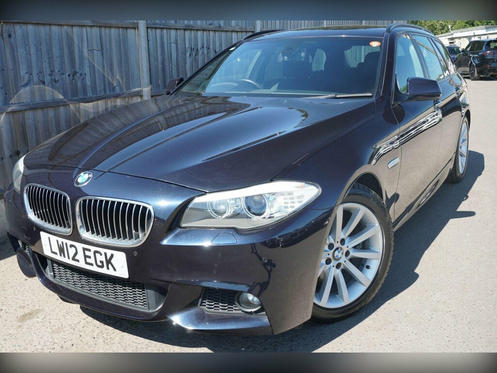 BMW 5 Series Estate 2.0 520D M Sport Touring Steptronic Euro 5 Grey #26