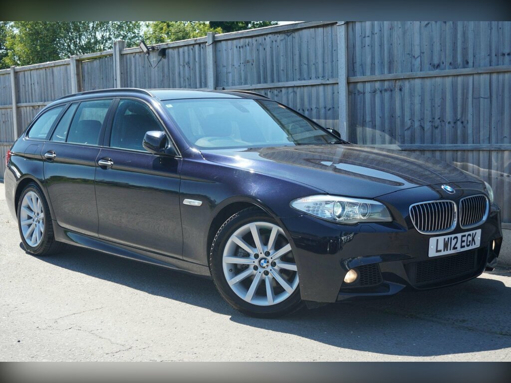 BMW 5 Series Estate 2.0 520D M Sport Touring Steptronic Euro 5 Grey #16