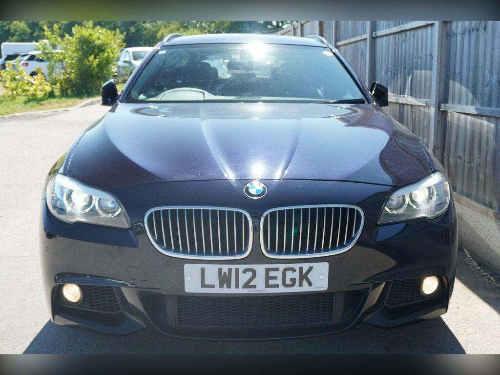 BMW 5 Series 2.0 528I M Sport Touring Euro 5 S Black #4