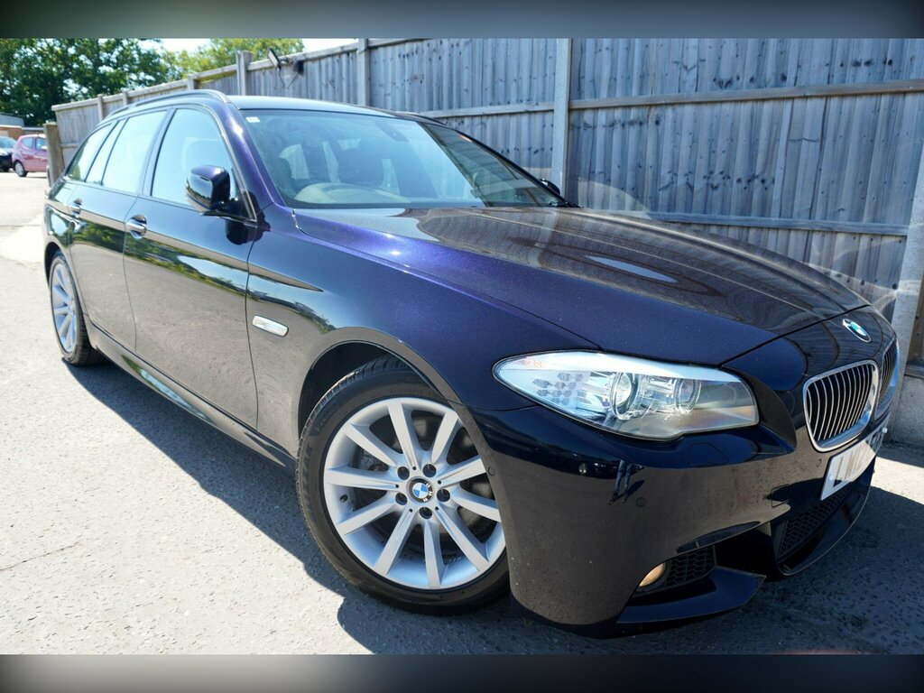 BMW 5 Series Estate 2.0 520D M Sport Touring Steptronic Euro 5 Grey #23