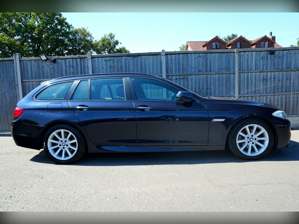 BMW 5 Series Estate 2.0 520D M Sport Touring Steptronic Euro 5 Grey #25