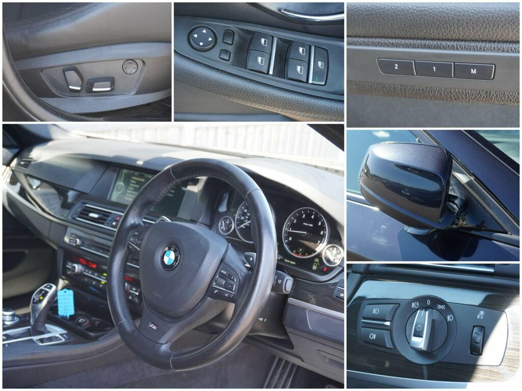 BMW 5 Series 2.0 528I M Sport Touring Euro 5 S Black #6