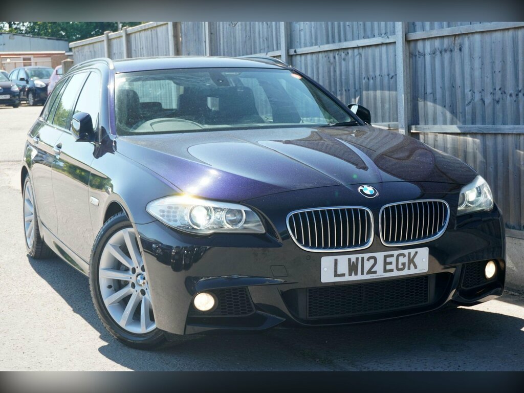 BMW 5 Series 2.0 528I M Sport Touring Euro 5 S Black #3