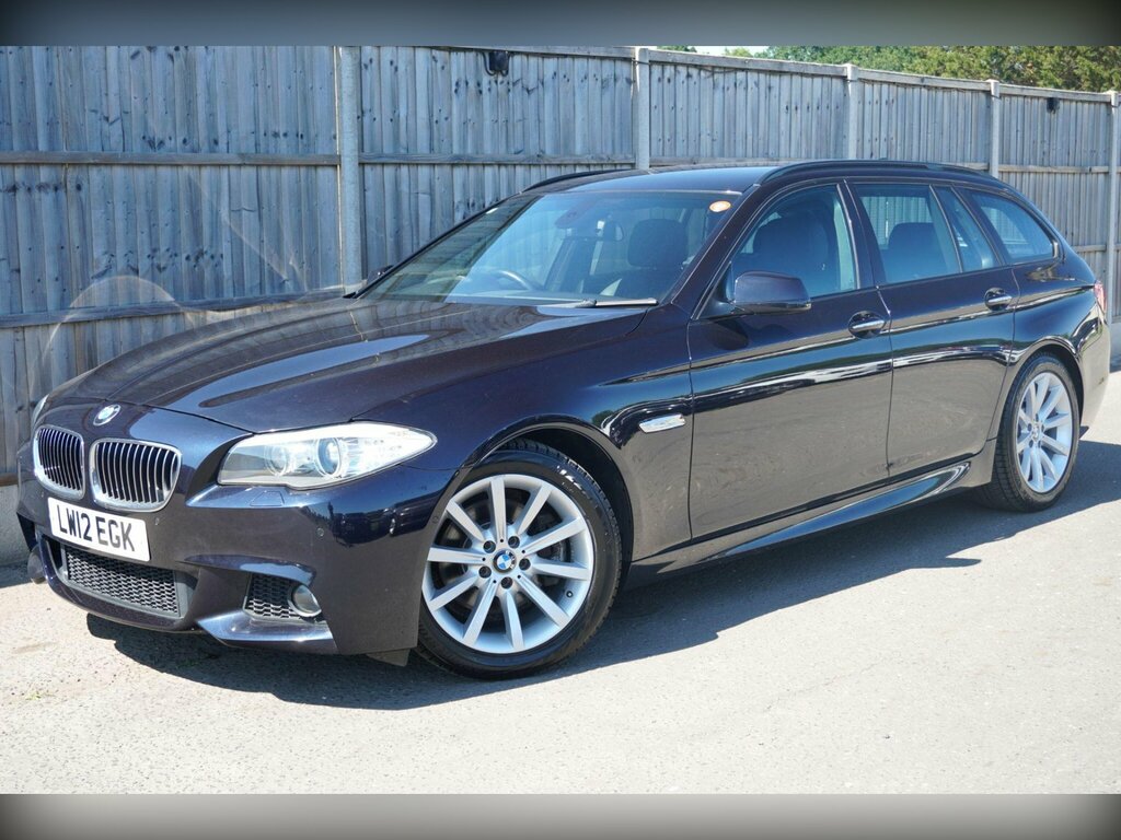 BMW 5 Series Estate 2.0 520D M Sport Touring Steptronic Euro 5 Grey #21