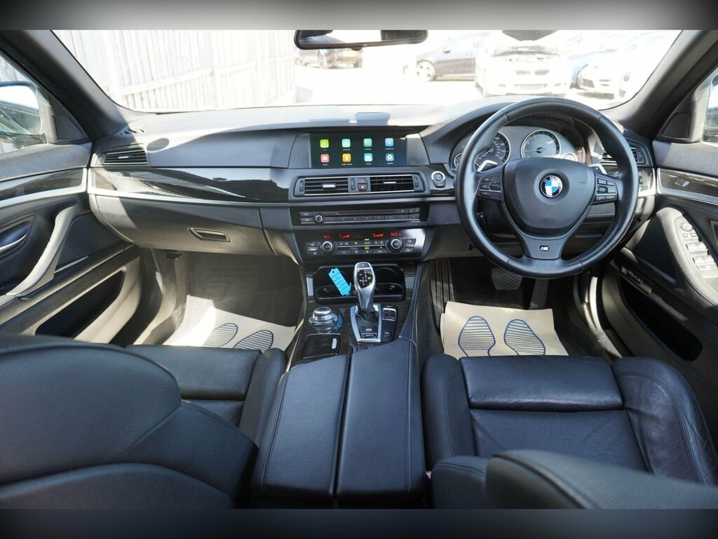 BMW 5 Series 2.0 528I M Sport Touring Euro 5 S Black #2